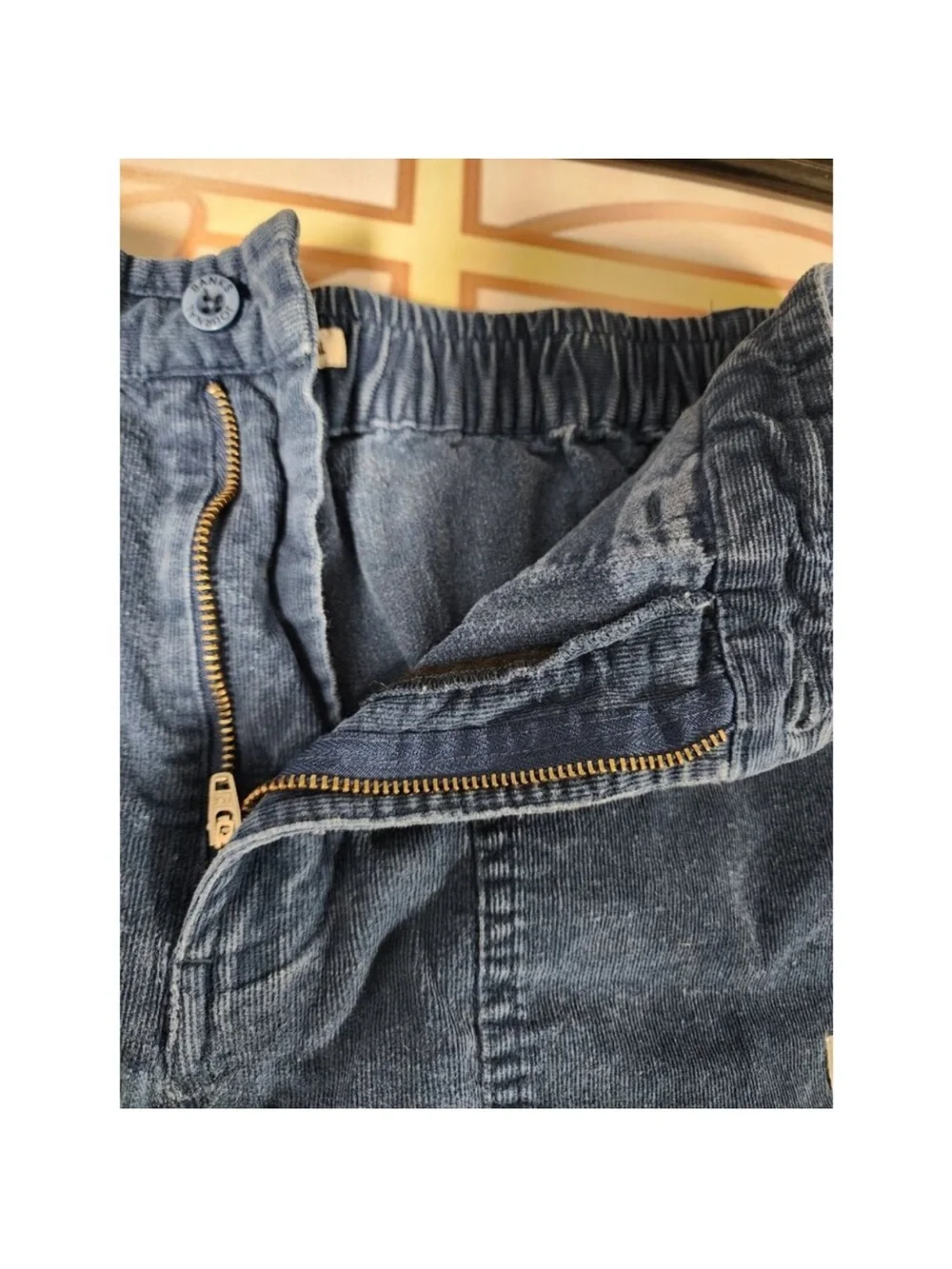 Banks Journal big bear blue corduroy walk shorts 32